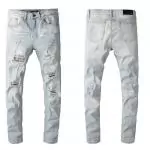 amiri jeans denim dirty indigo distressed skinny jeans hot